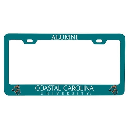 R & R Imports LPF-C-CCU20 ALUM Coastal Carolina University Alumni License Plate Frame